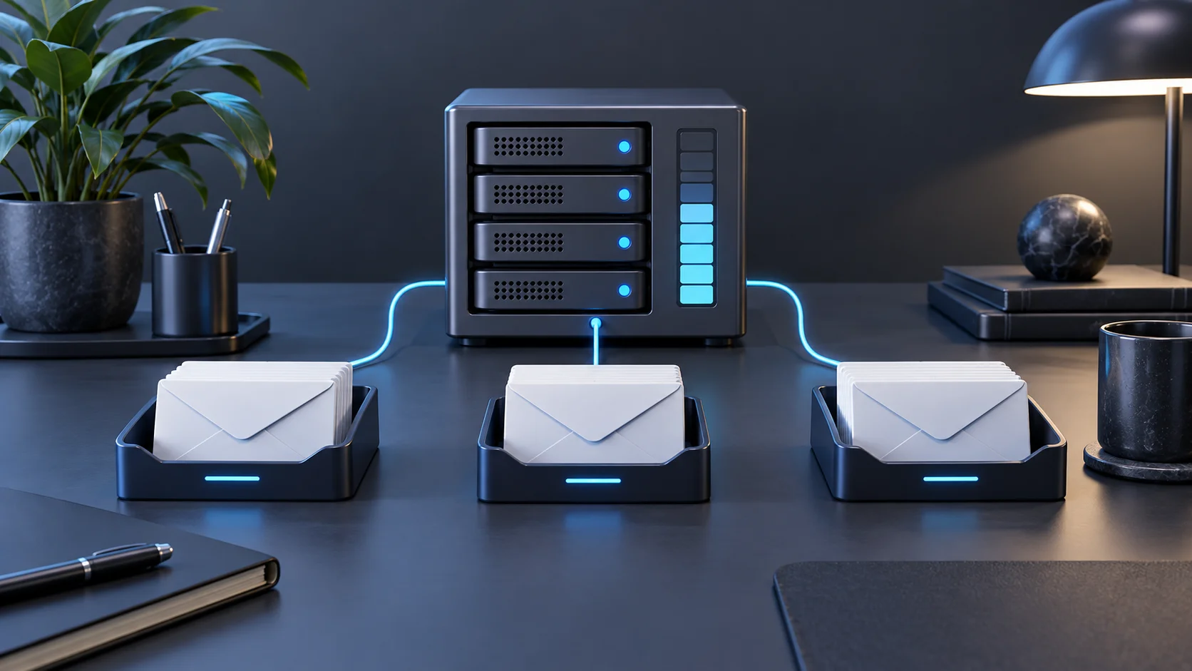 Correo corporativo para pymes: cuántas cuentas y cuánto espacio necesitas