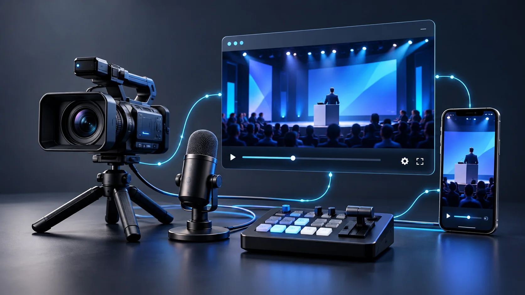 Streaming de video para eventos: qué preparar antes de transmitir en vivo